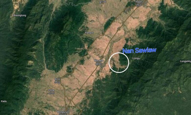 Nan Sawlaw Google Map