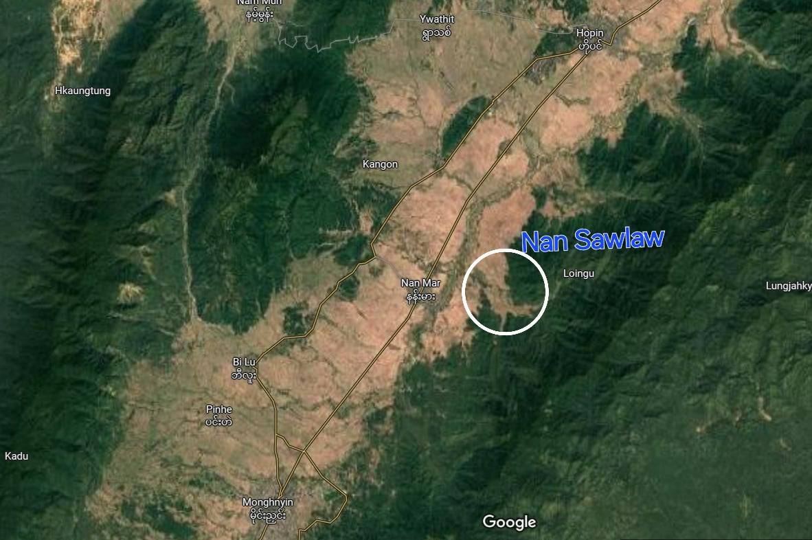 Nan Sawlaw Google Map