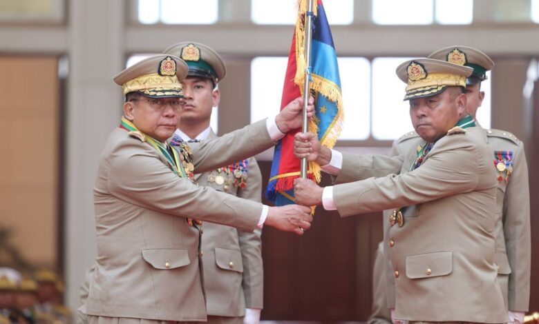 Min Aung Hlaing Dap Awn Daju Magam lit galai ap ya nga yang